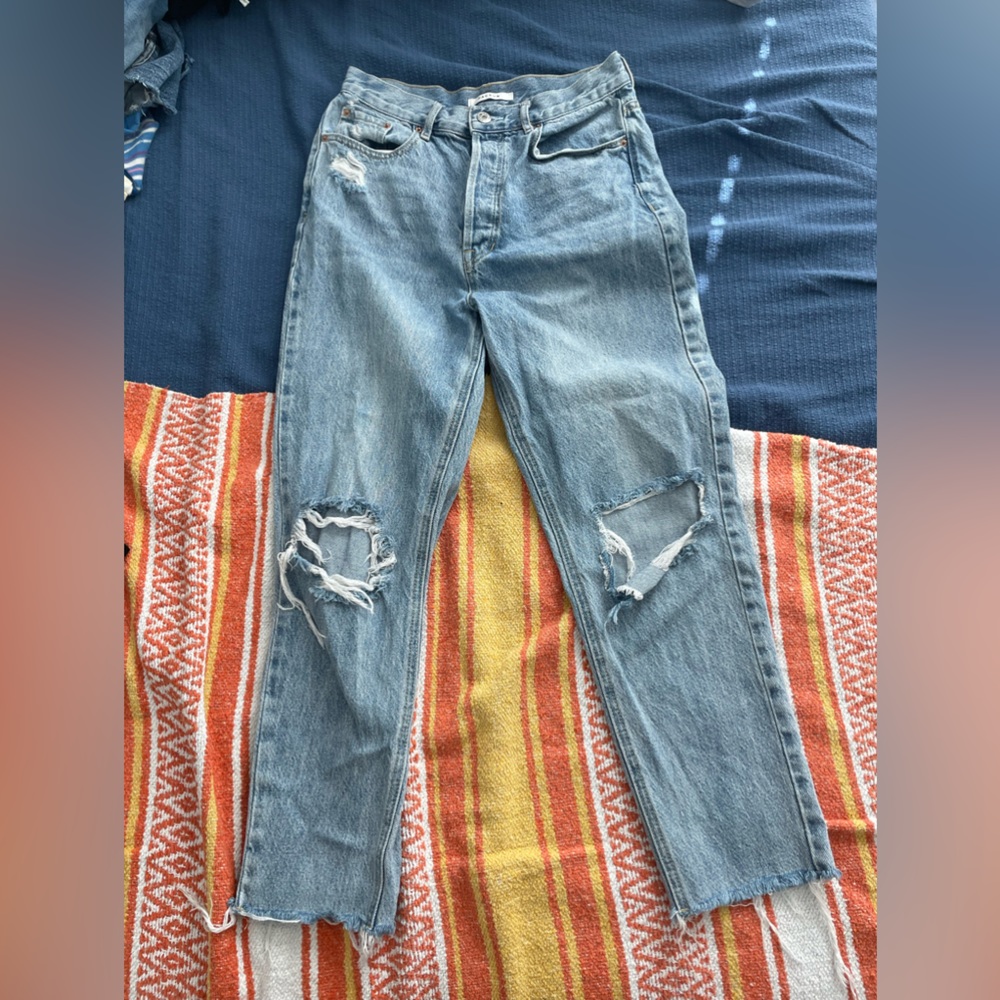 pacsun high rise ripped jeans